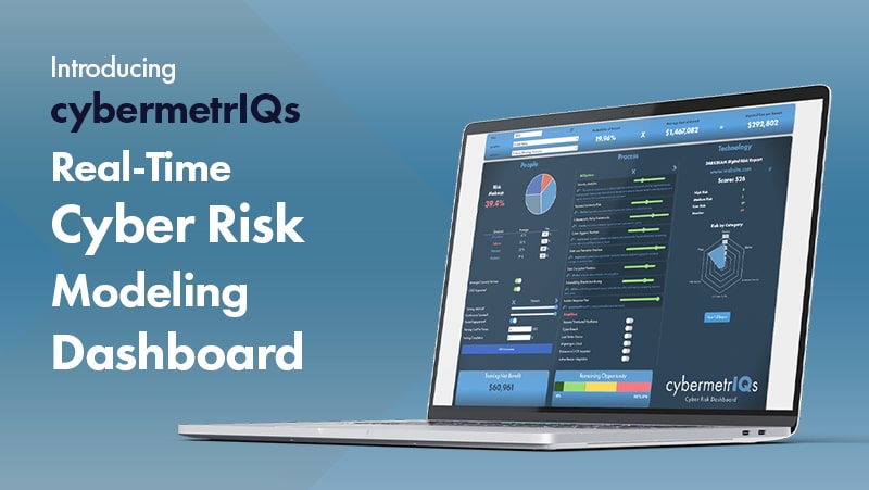 cyberconIQ - Introducing cybermetrIQs Risk Dashboard